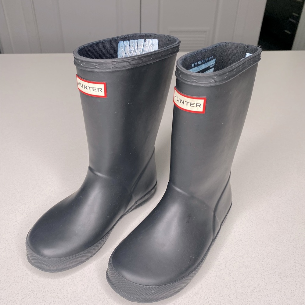 Hunter Rain Boots Size 10 toddler